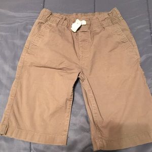 Army green shorts